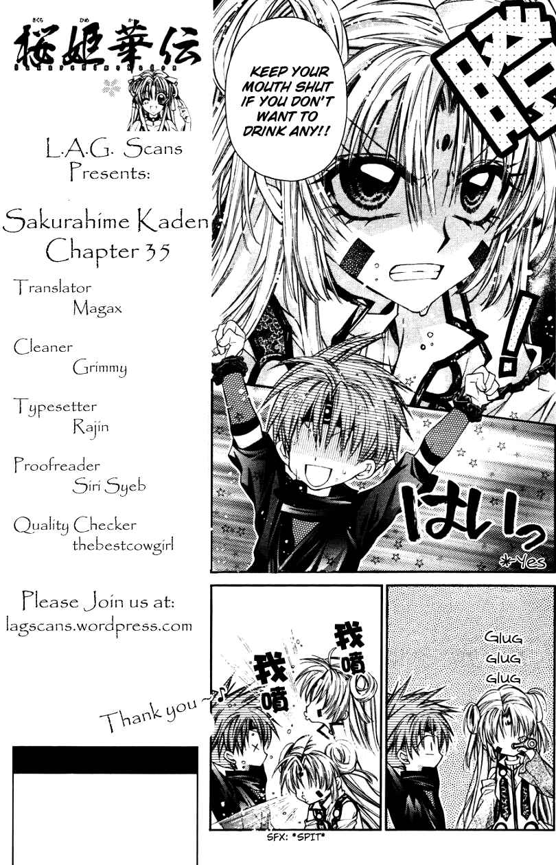 Page 6 Chapter 35 Sakurahime Kaden