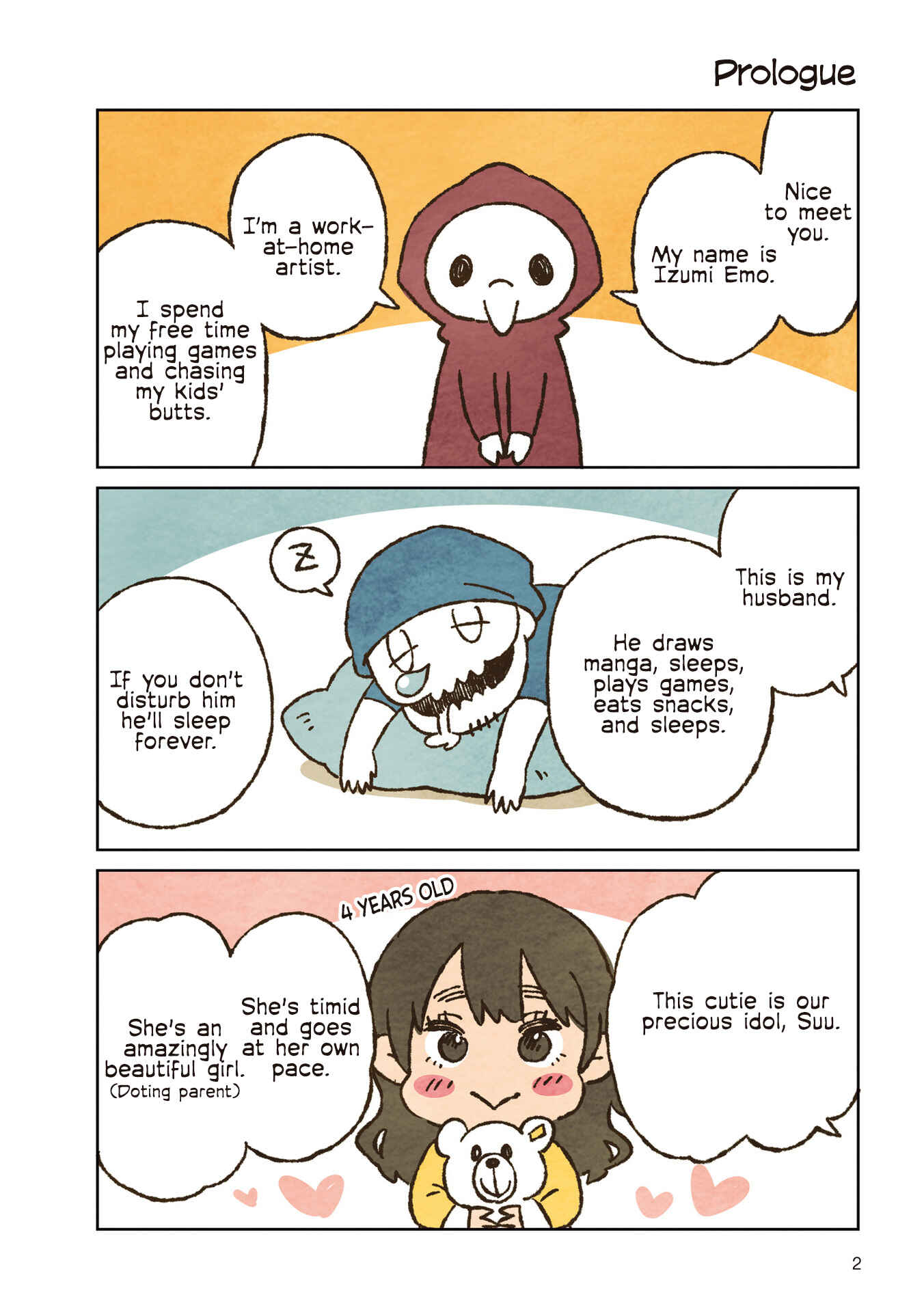 Page 4 Chapter 0 Kyou mo Musume no Nasuga Mama!