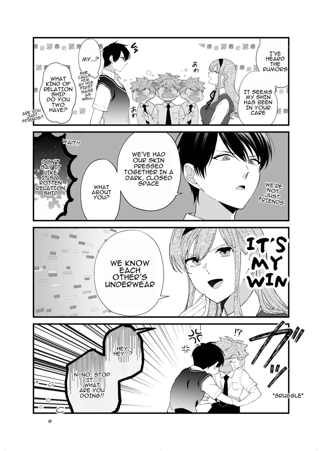 Page 8 Chapter 6 Marumaru na Kanojo ni Dekiaisarete Imasu.
