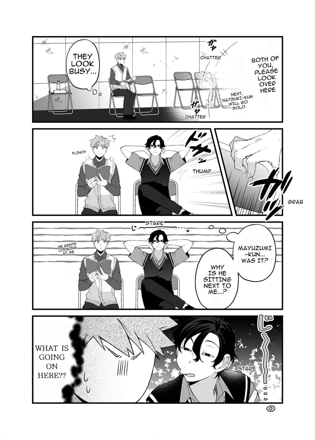 Page 4 Chapter 12 Marumaru na Kanojo ni Dekiaisarete Imasu.