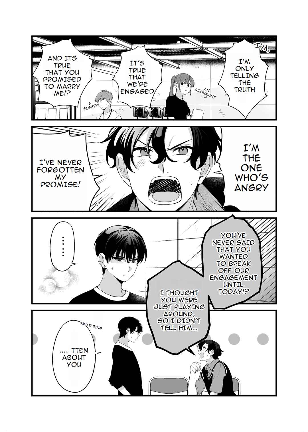 Page 8 Chapter 12 Marumaru na Kanojo ni Dekiaisarete Imasu.