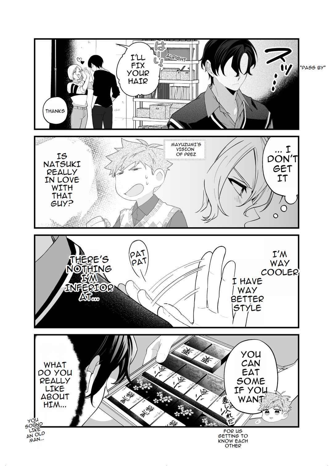 Page 10 Chapter 11 Marumaru na Kanojo ni Dekiaisarete Imasu.