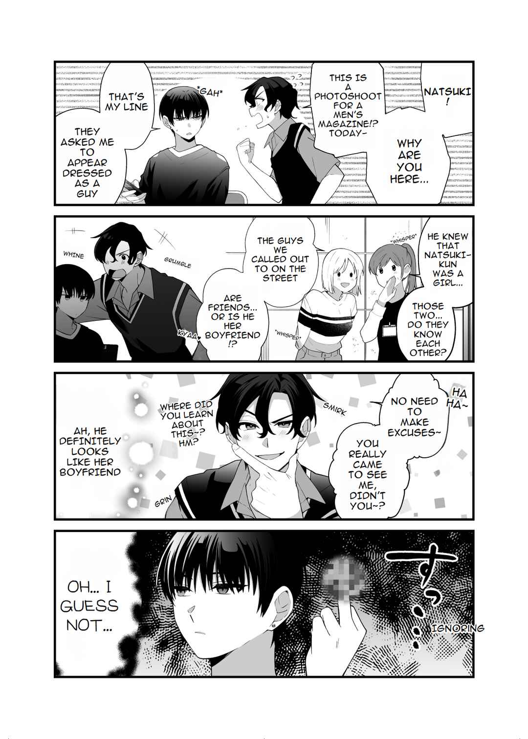 Page 4 Chapter 11 Marumaru na Kanojo ni Dekiaisarete Imasu.
