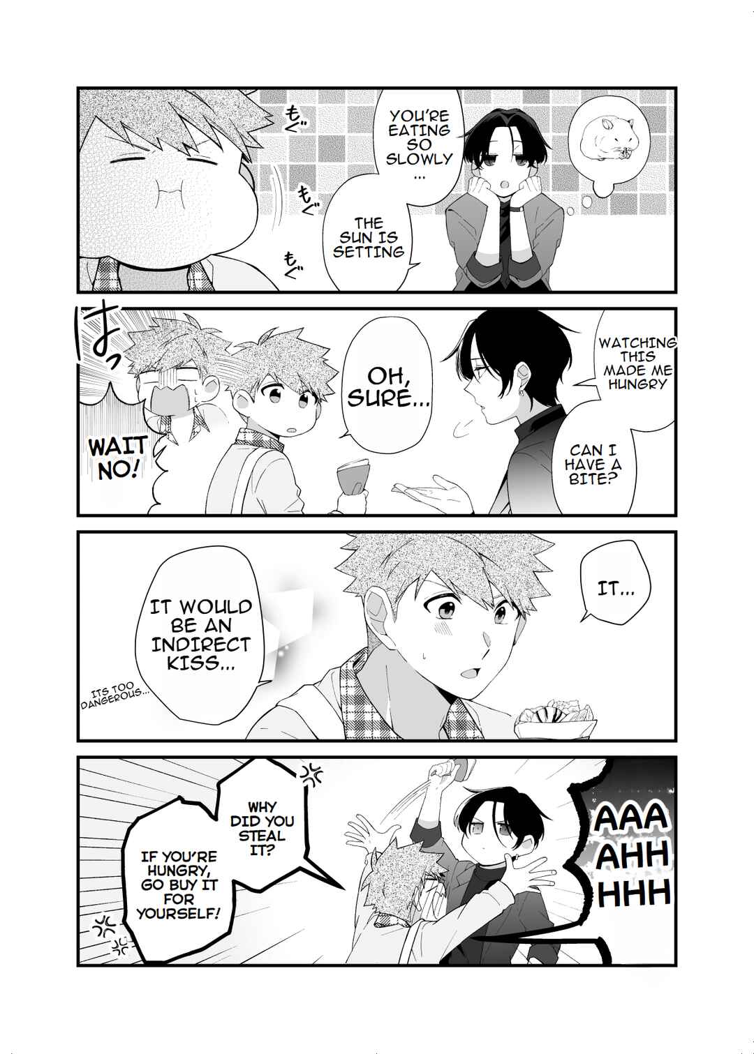 Page 3 Chapter 4 Marumaru na Kanojo ni Dekiaisarete Imasu.