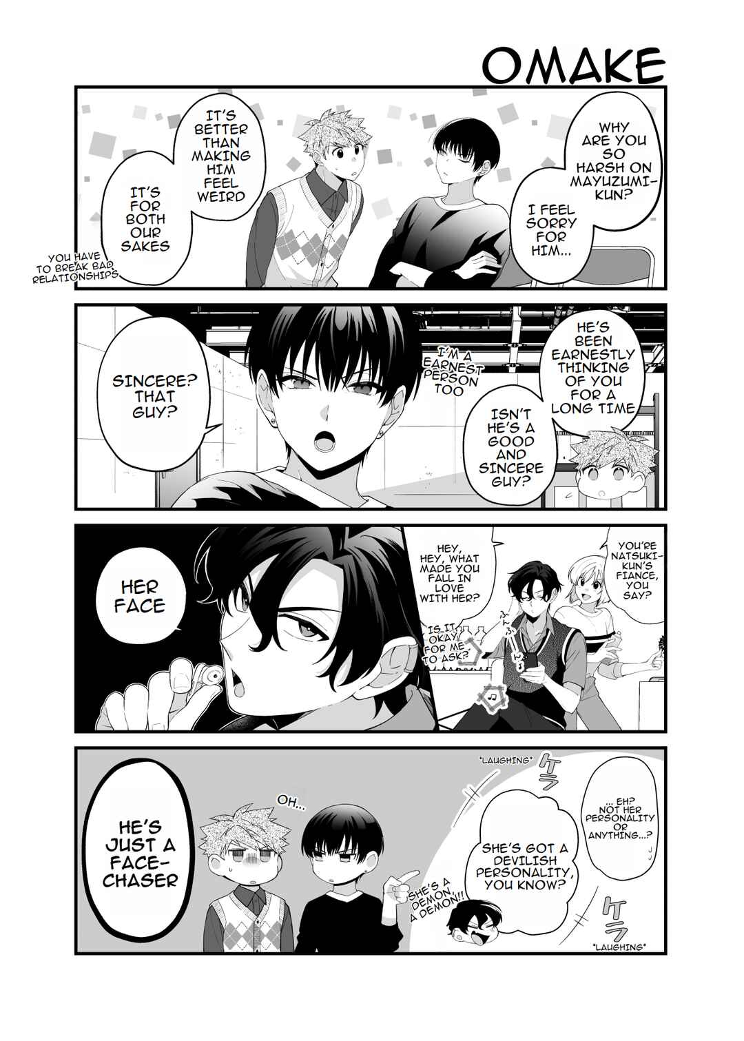 Page 14 Chapter 13 Marumaru na Kanojo ni Dekiaisarete Imasu.