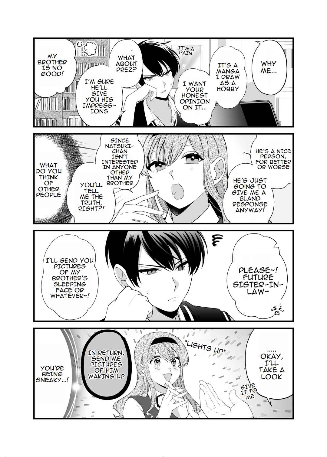 Page 10 Chapter 9 Marumaru na Kanojo ni Dekiaisarete Imasu.