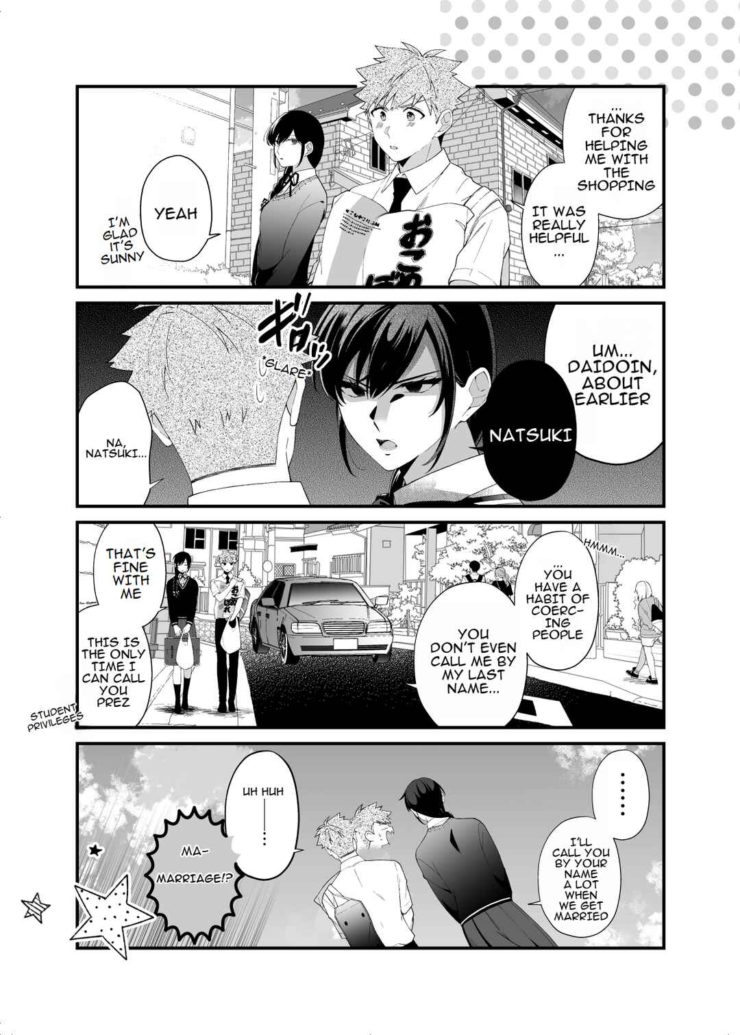 Page 12 Chapter 8 Marumaru na Kanojo ni Dekiaisarete Imasu.