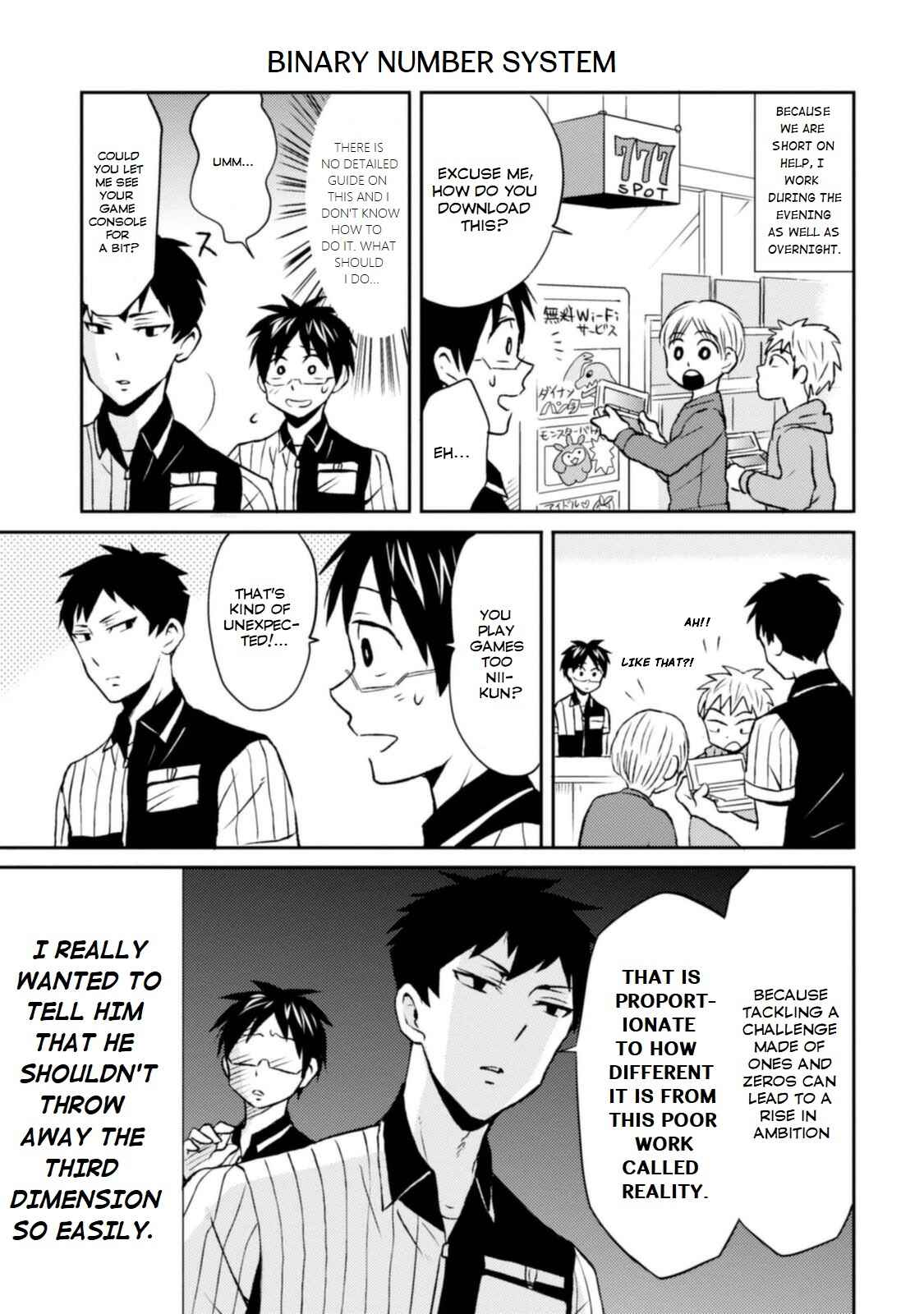 Page 3 Chapter 8 Nietzsche-sensei - Konbini ni, Satori Sedai no Shinjin ga Maiorita