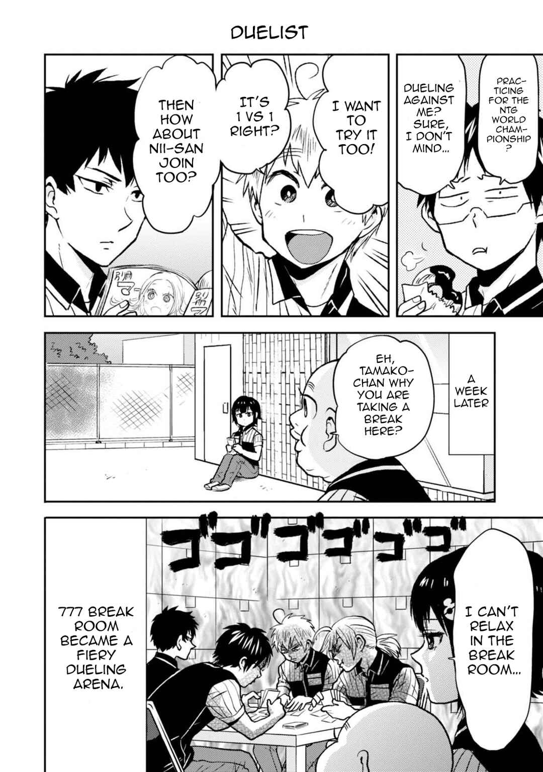 Page 12 Chapter 42 Nietzsche-sensei - Konbini ni, Satori Sedai no Shinjin ga Maiorita