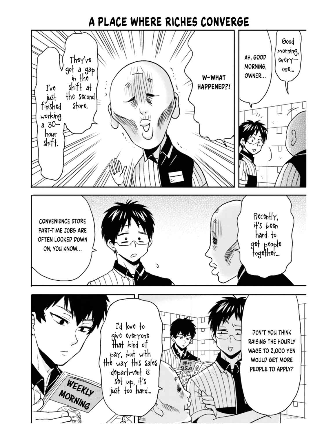 Page 5 Chapter 57 Nietzsche-sensei - Konbini ni, Satori Sedai no Shinjin ga Maiorita