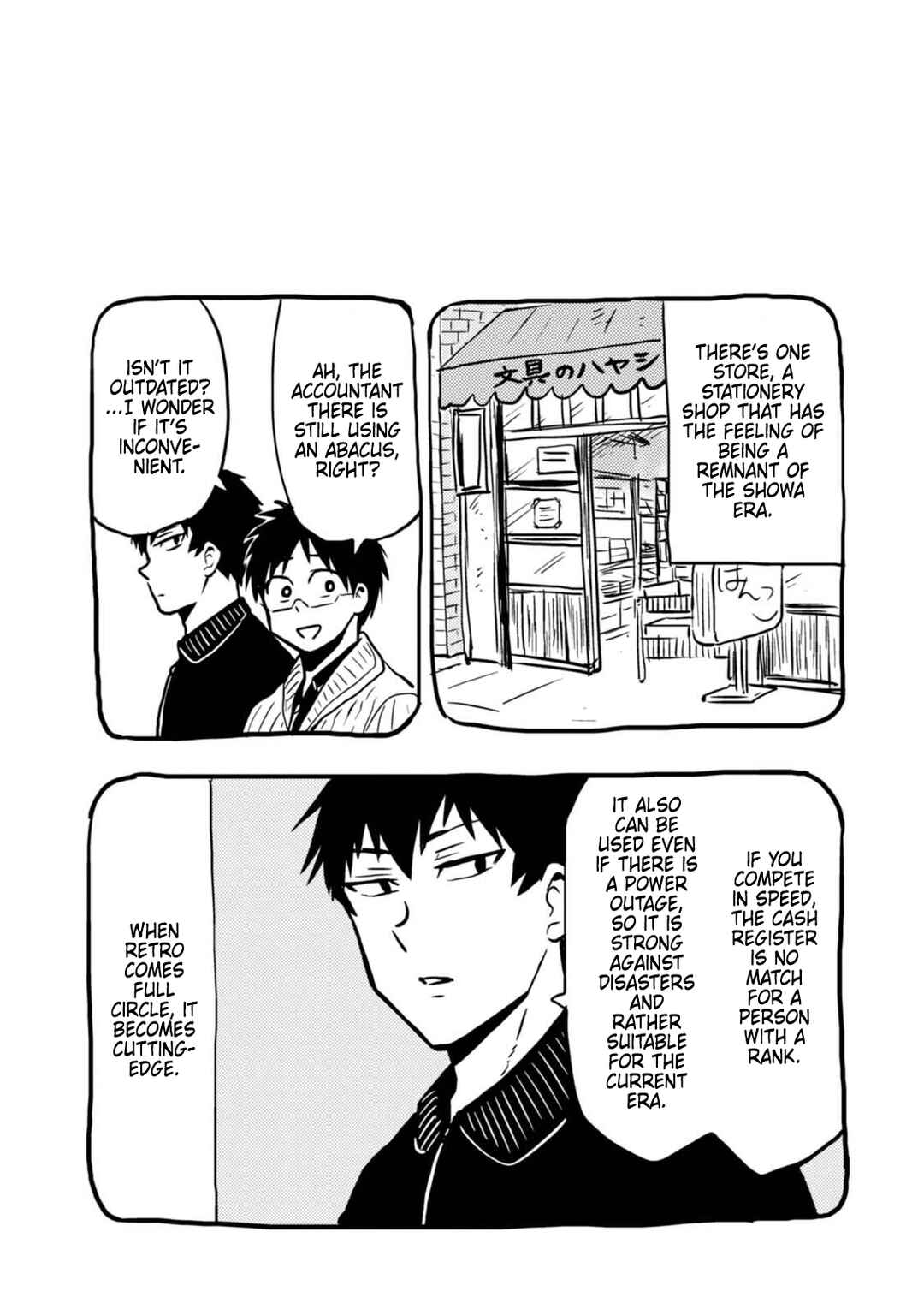 Page 21 Chapter 46 Nietzsche-sensei - Konbini ni, Satori Sedai no Shinjin ga Maiorita