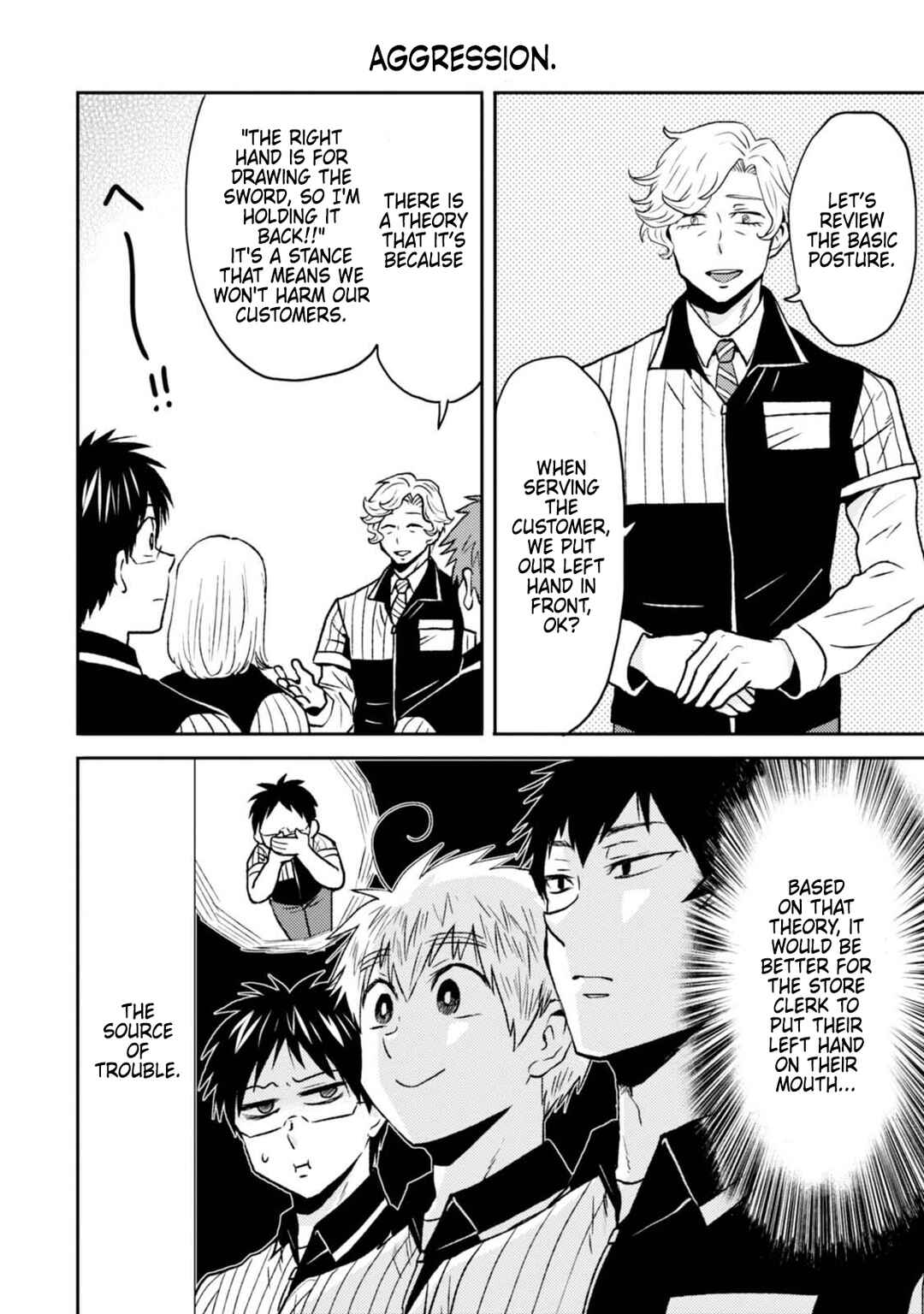 Page 8 Chapter 46 Nietzsche-sensei - Konbini ni, Satori Sedai no Shinjin ga Maiorita