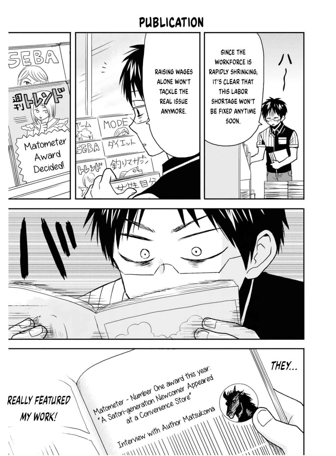 Page 18 Chapter 58 Nietzsche-sensei - Konbini ni, Satori Sedai no Shinjin ga Maiorita