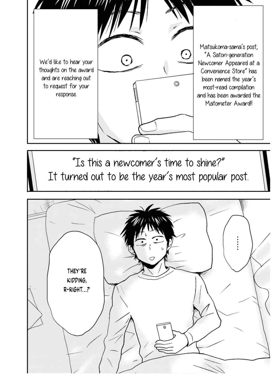 Page 3 Chapter 58 Nietzsche-sensei - Konbini ni, Satori Sedai no Shinjin ga Maiorita