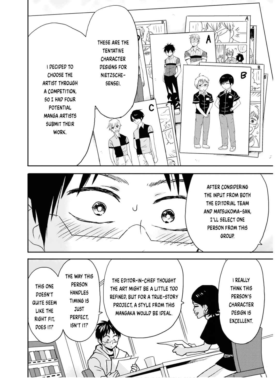 Page 7 Chapter 58 Nietzsche-sensei - Konbini ni, Satori Sedai no Shinjin ga Maiorita