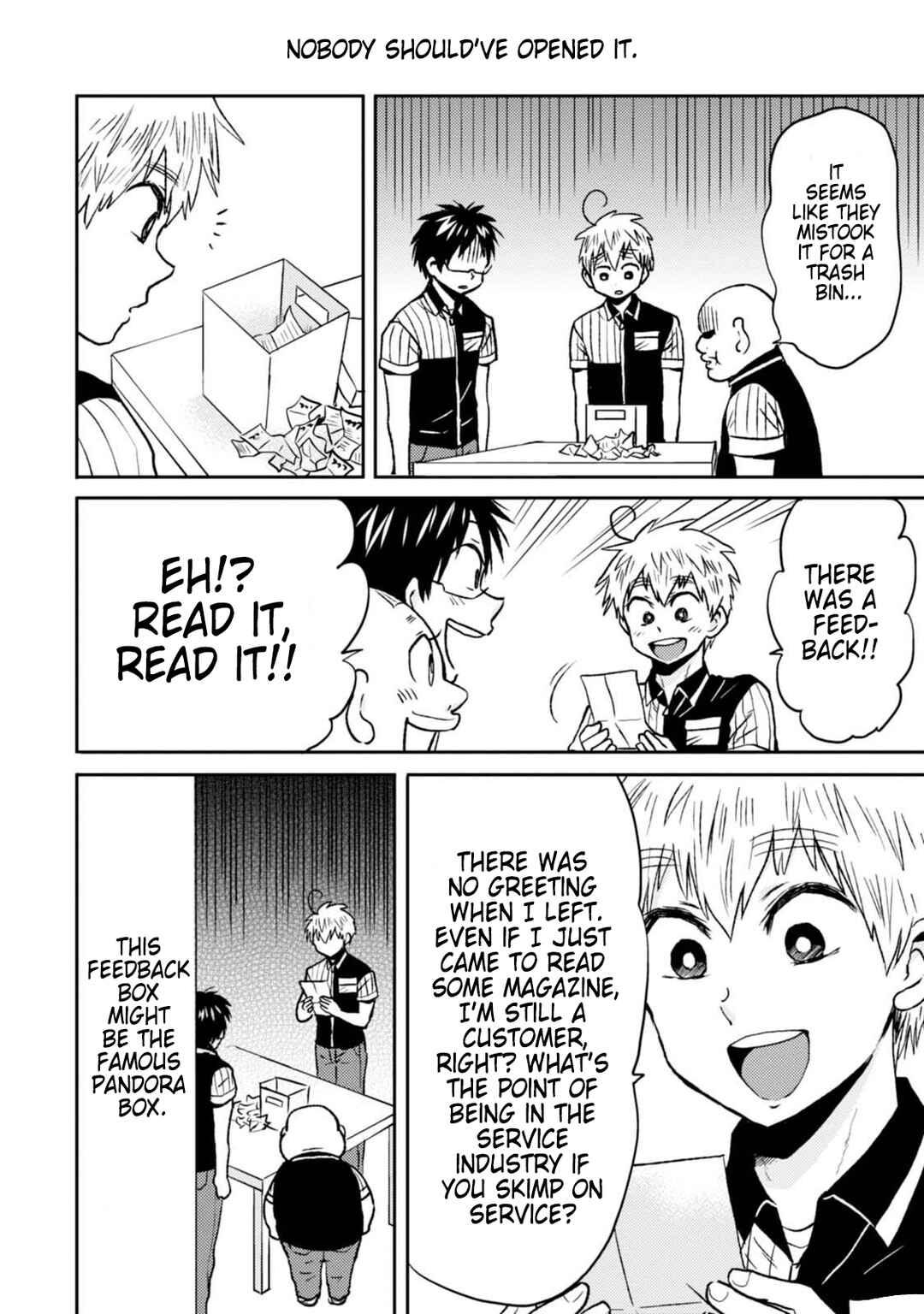 Page 18 Chapter 44 Nietzsche-sensei - Konbini ni, Satori Sedai no Shinjin ga Maiorita