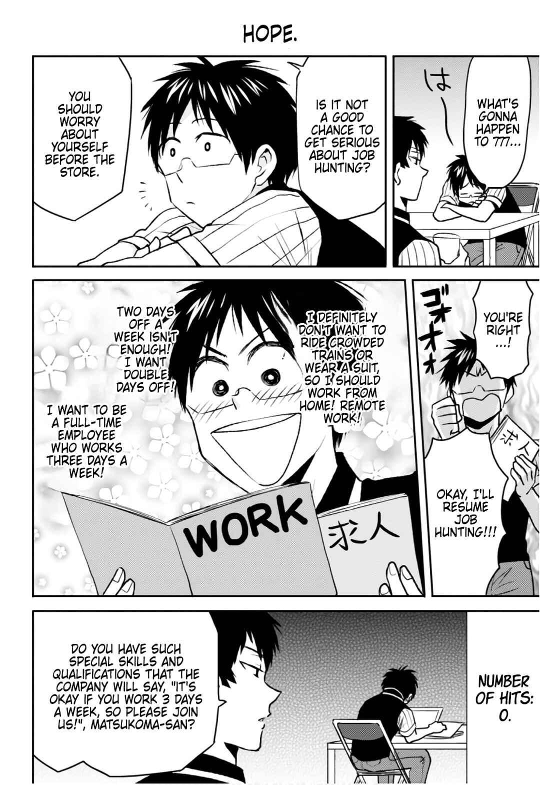 Page 10 Chapter 52 Nietzsche-sensei - Konbini ni, Satori Sedai no Shinjin ga Maiorita