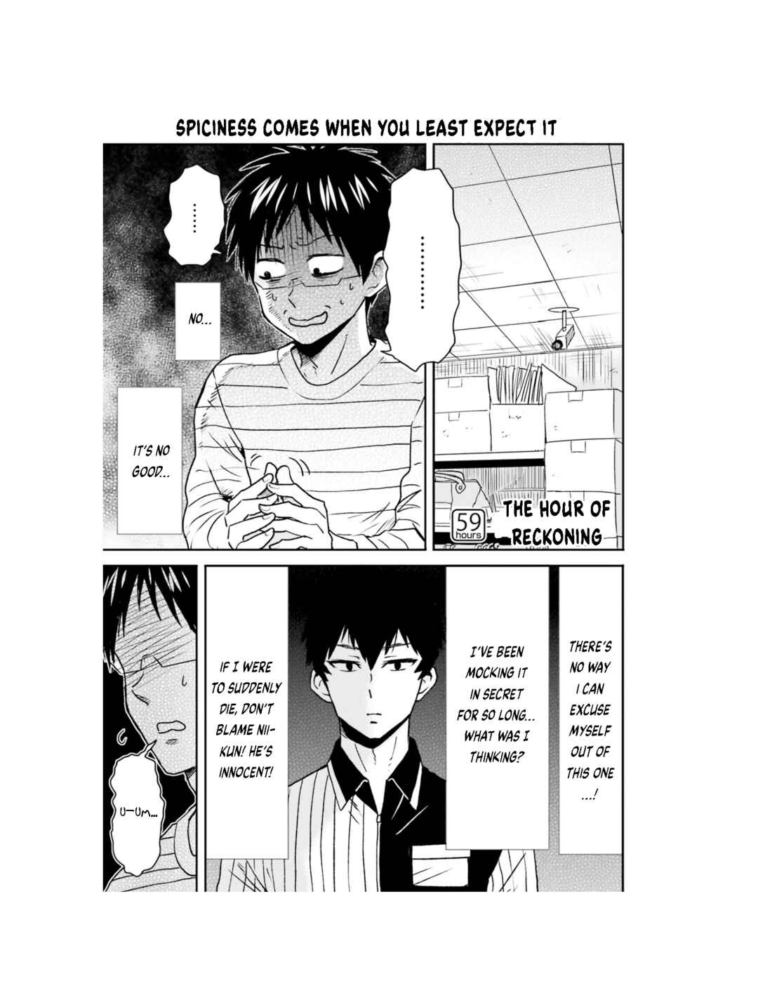 Page 13 Chapter 59 Nietzsche-sensei - Konbini ni, Satori Sedai no Shinjin ga Maiorita