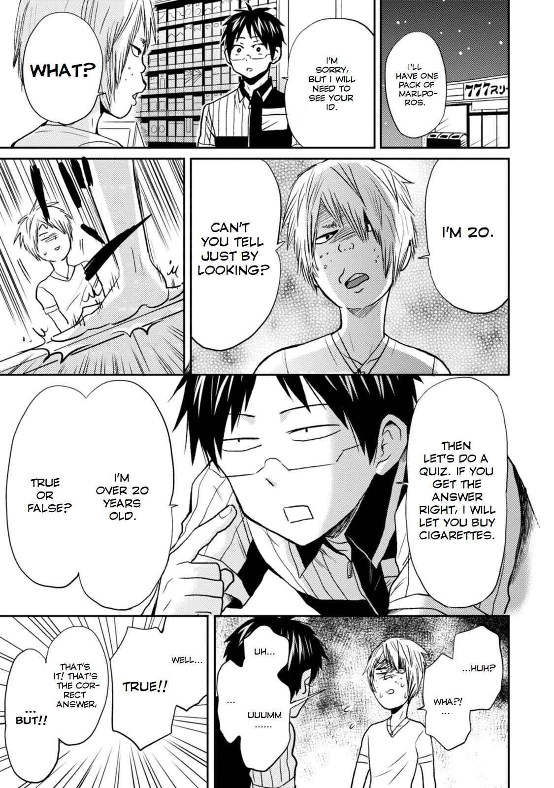 Page 1 Chapter 24 Nietzsche-sensei - Konbini ni, Satori Sedai no Shinjin ga Maiorita