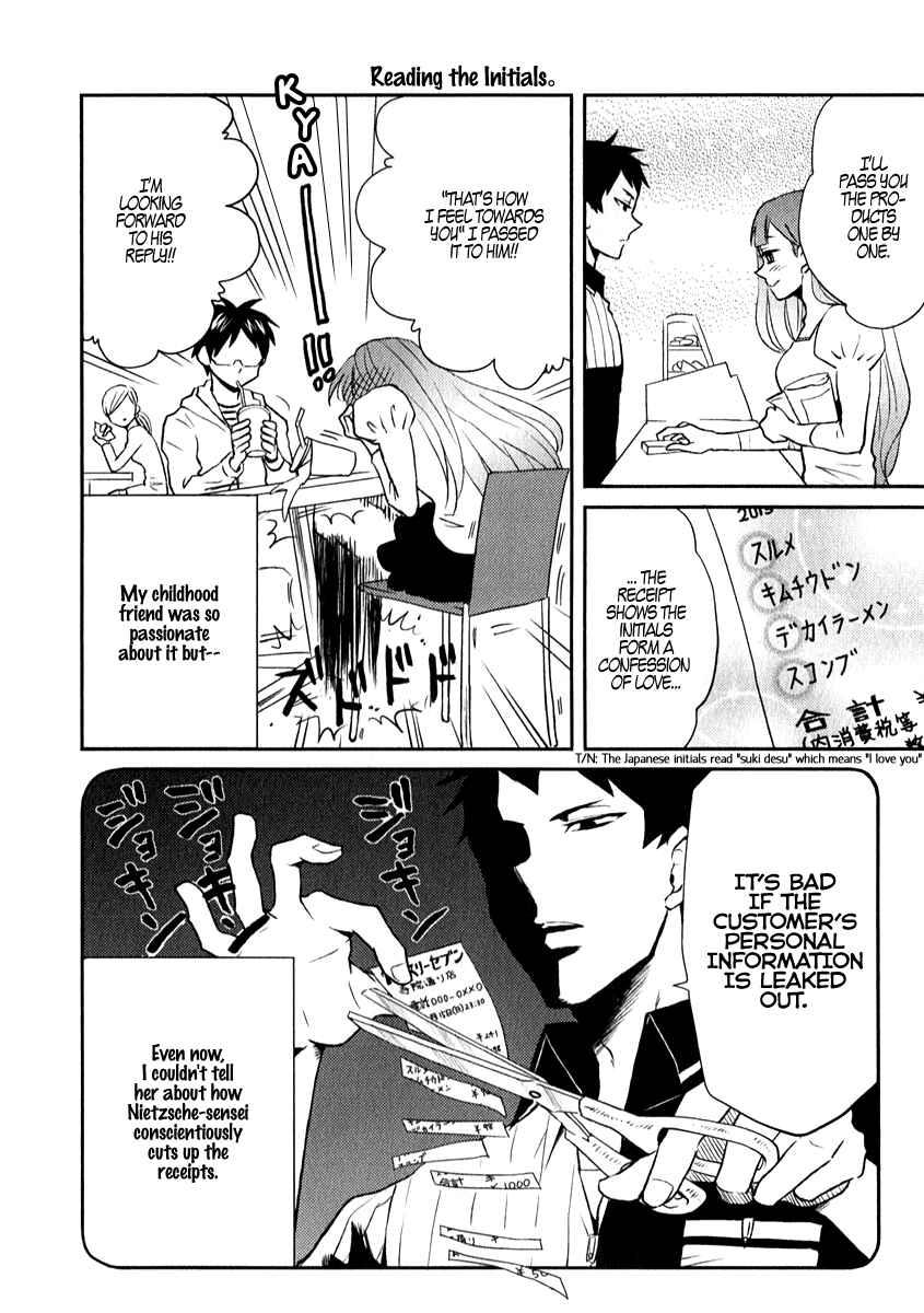 Page 10 Chapter 5 Nietzsche-sensei - Konbini ni, Satori Sedai no Shinjin ga Maiorita
