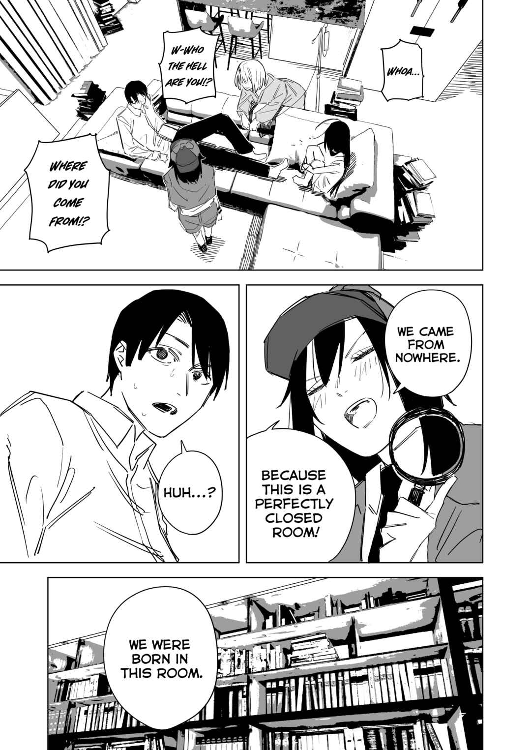 Page 21 Chapter 1 Ningen no 99% wa Hon de Dekite Iru