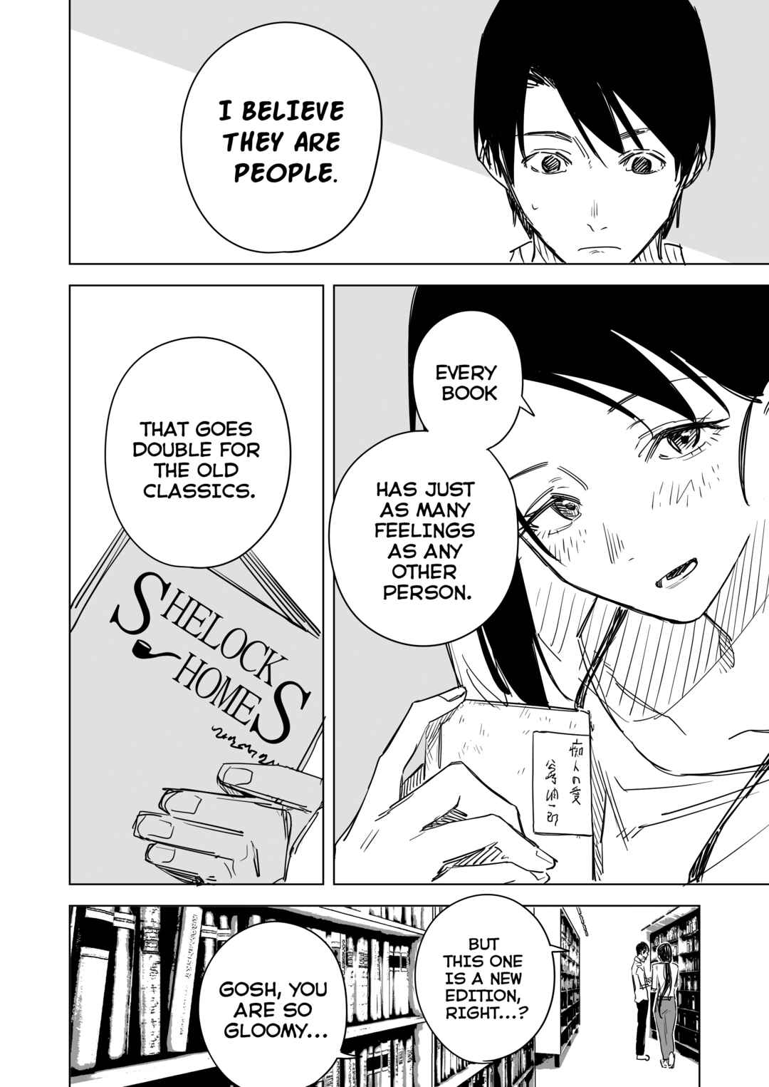 Page 8 Chapter 1 Ningen no 99% wa Hon de Dekite Iru