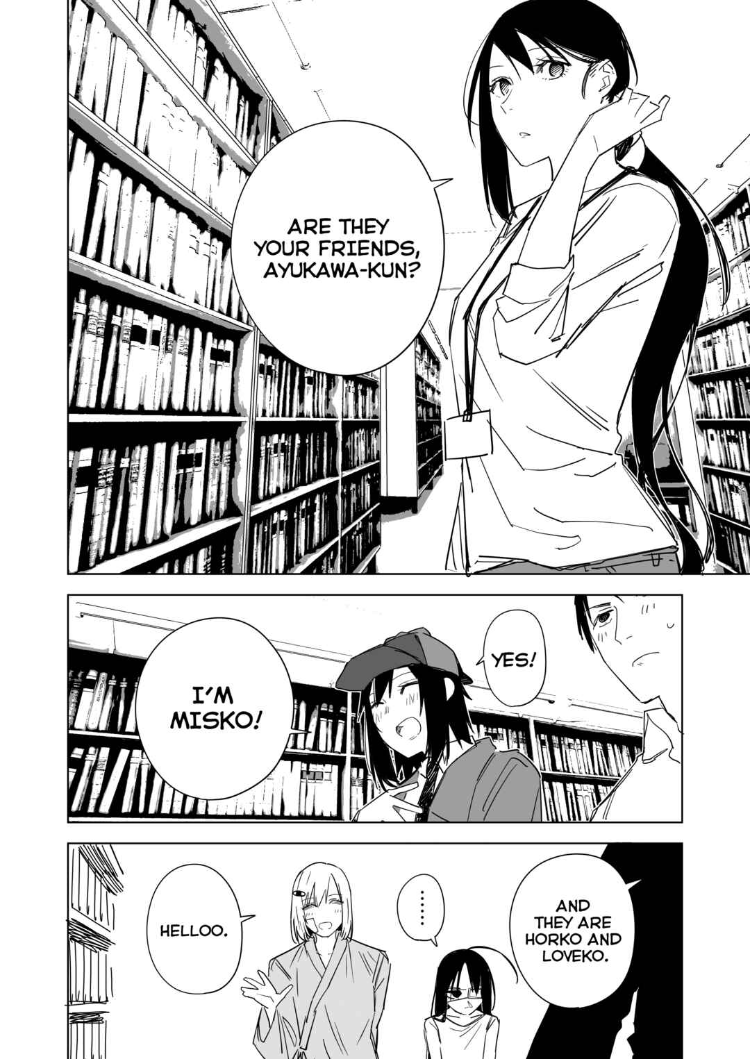 Page 4 Chapter 2 Ningen no 99% wa Hon de Dekite Iru