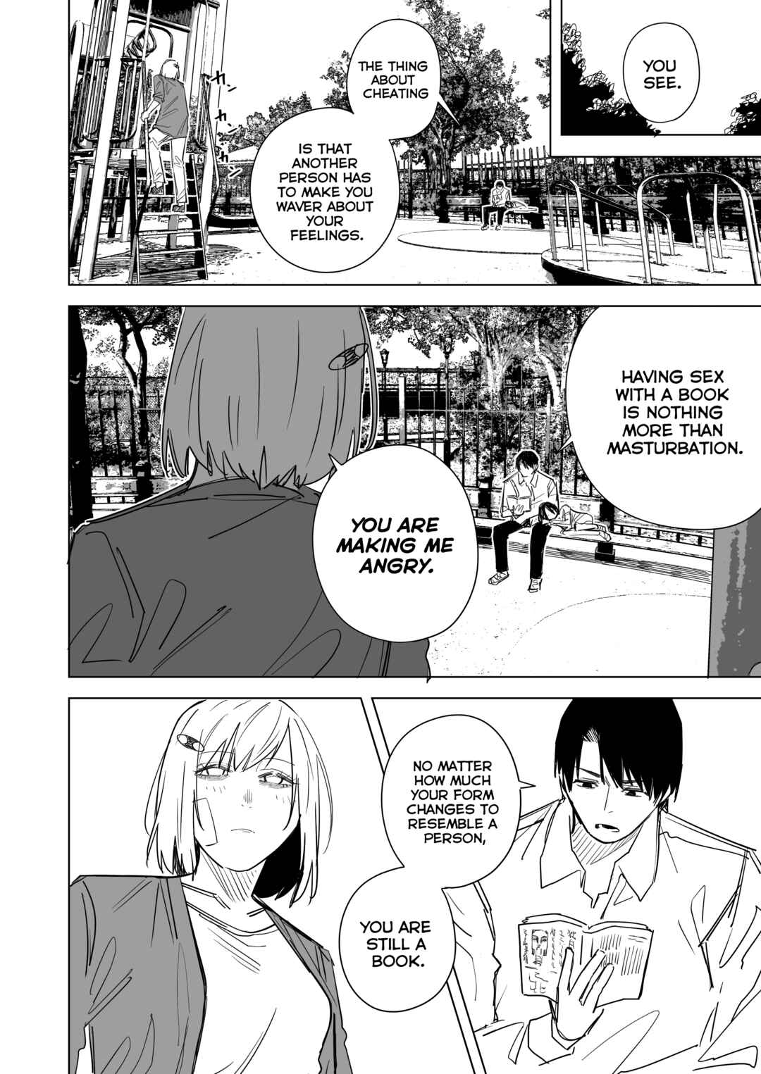 Page 8 Chapter 5 Ningen no 99% wa Hon de Dekite Iru