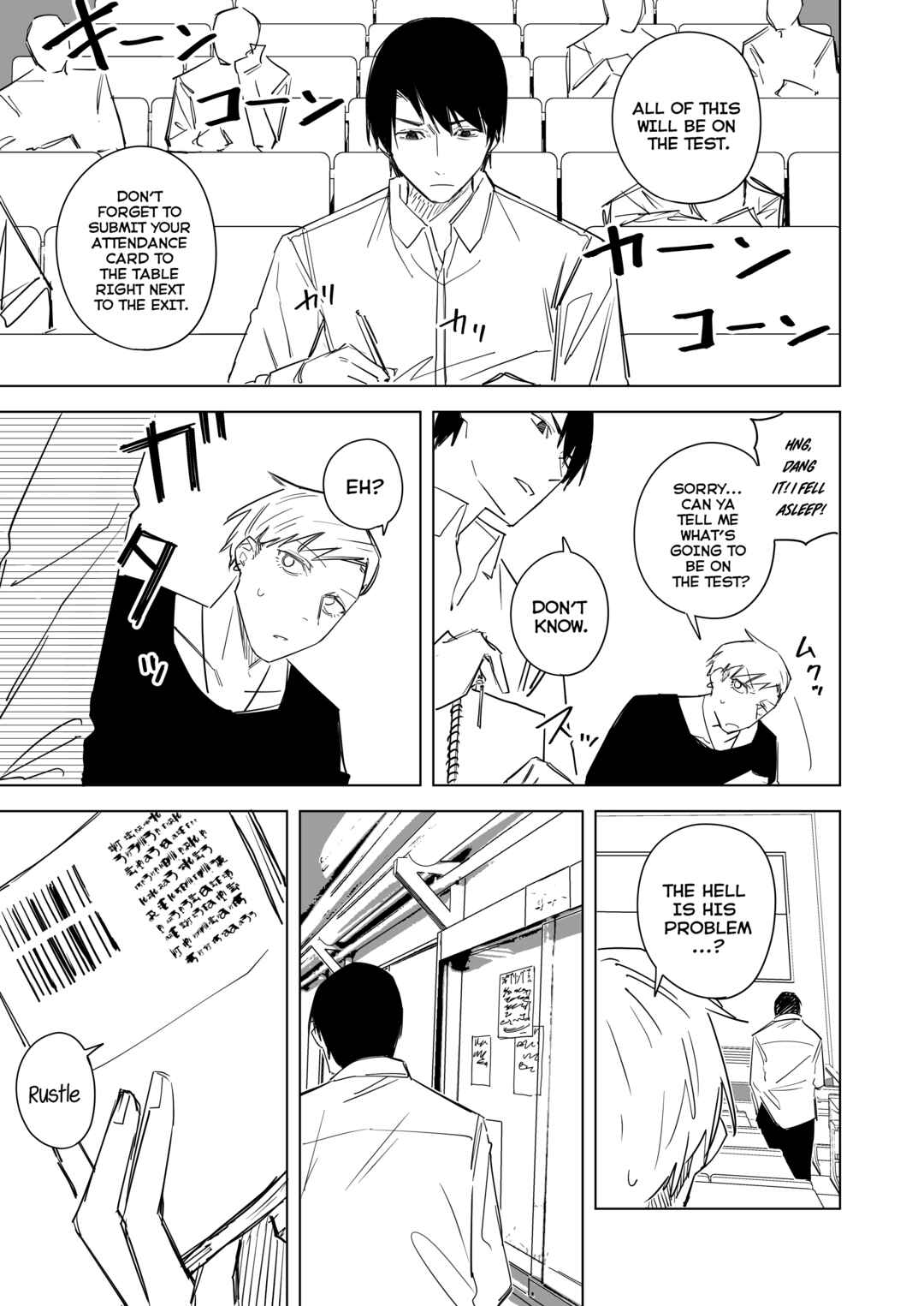Page 1 Chapter 3 Ningen no 99% wa Hon de Dekite Iru