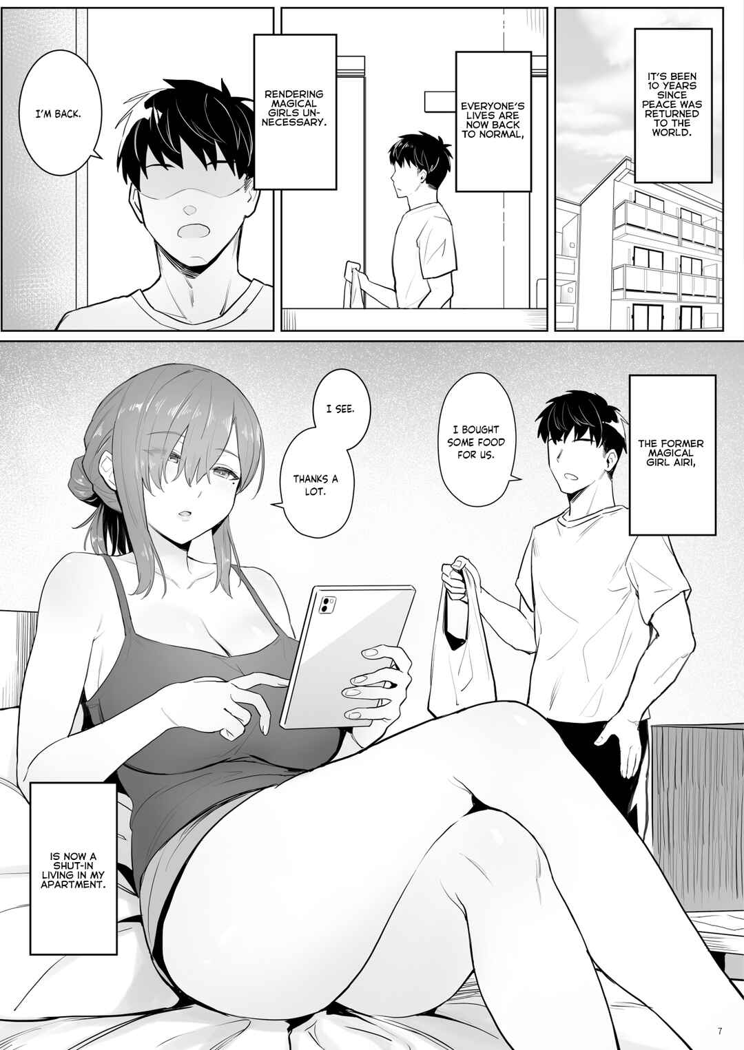 Page 6 Chapter Unknown_9ed8 Moto Mahou Shoujo no Hikikomori Seikatsu