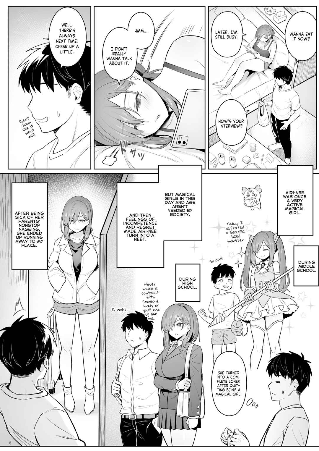 Page 7 Chapter Unknown_9ed8 Moto Mahou Shoujo no Hikikomori Seikatsu
