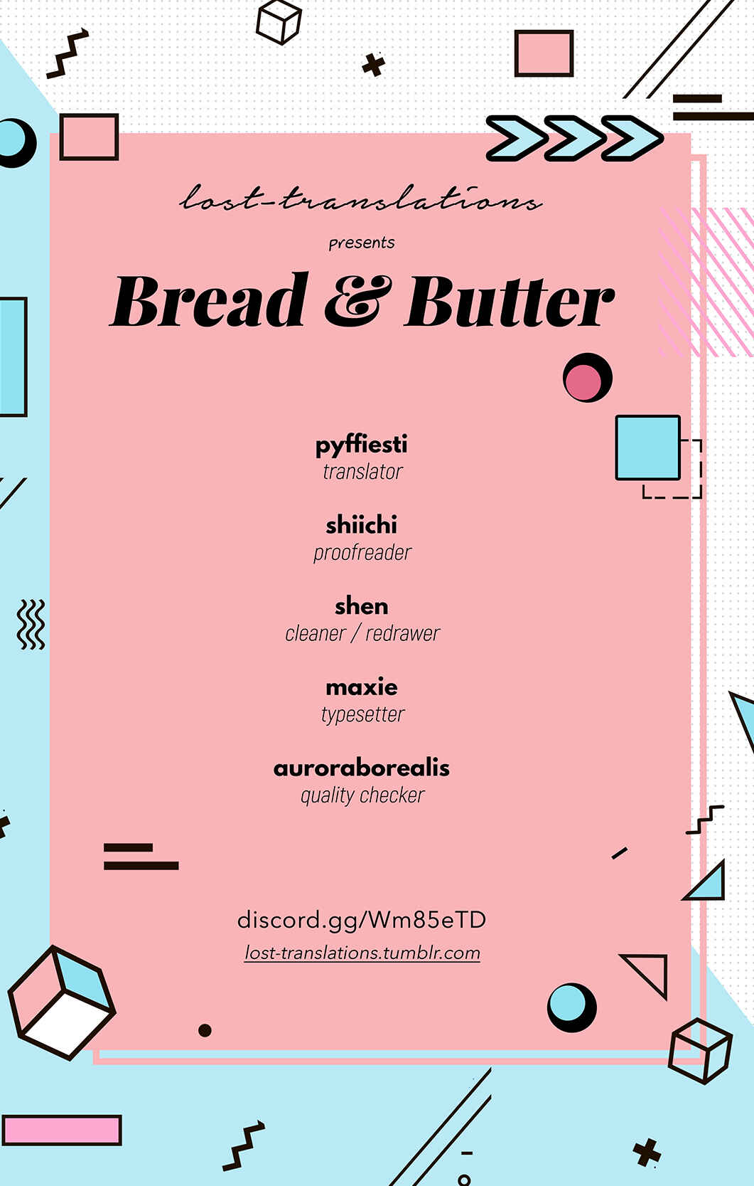 Page 1 Chapter 8 Bread & Butter