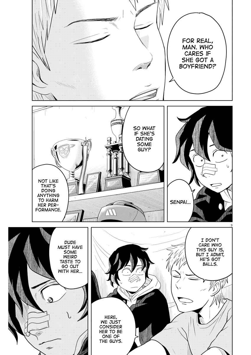 Page 9 Chapter 107 Saotome Senshu, Hitakakusu