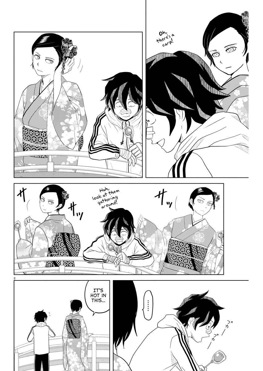 Page 8 Chapter 101 Saotome Senshu, Hitakakusu