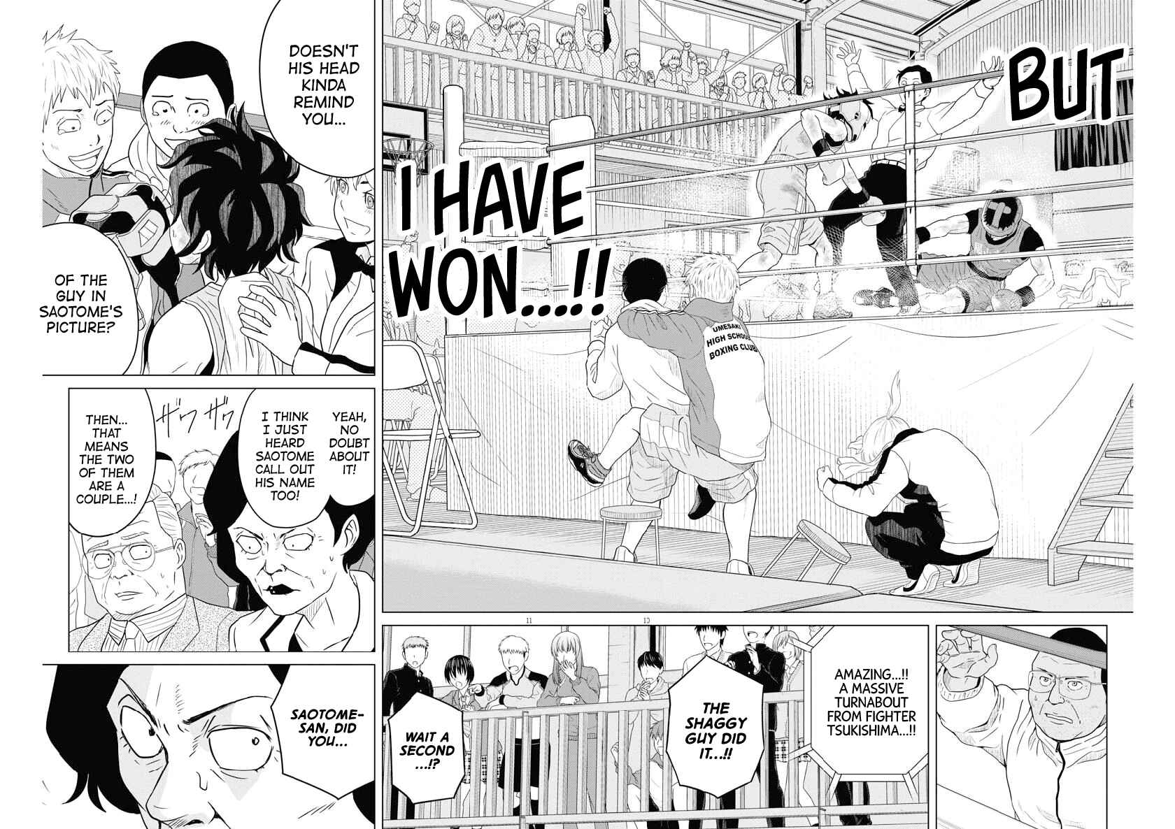 Page 10 Chapter 120 Saotome Senshu, Hitakakusu