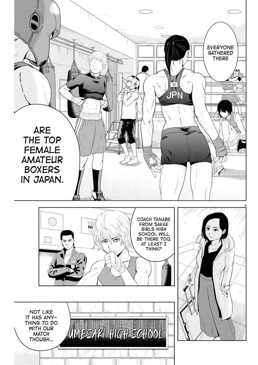 Page 8 Chapter 75 Saotome Senshu, Hitakakusu