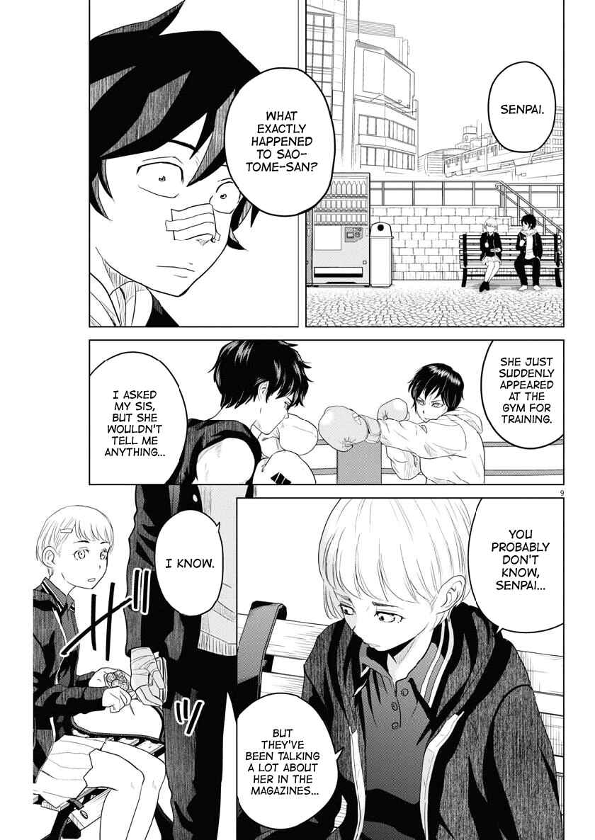 Page 9 Chapter 114 Saotome Senshu, Hitakakusu