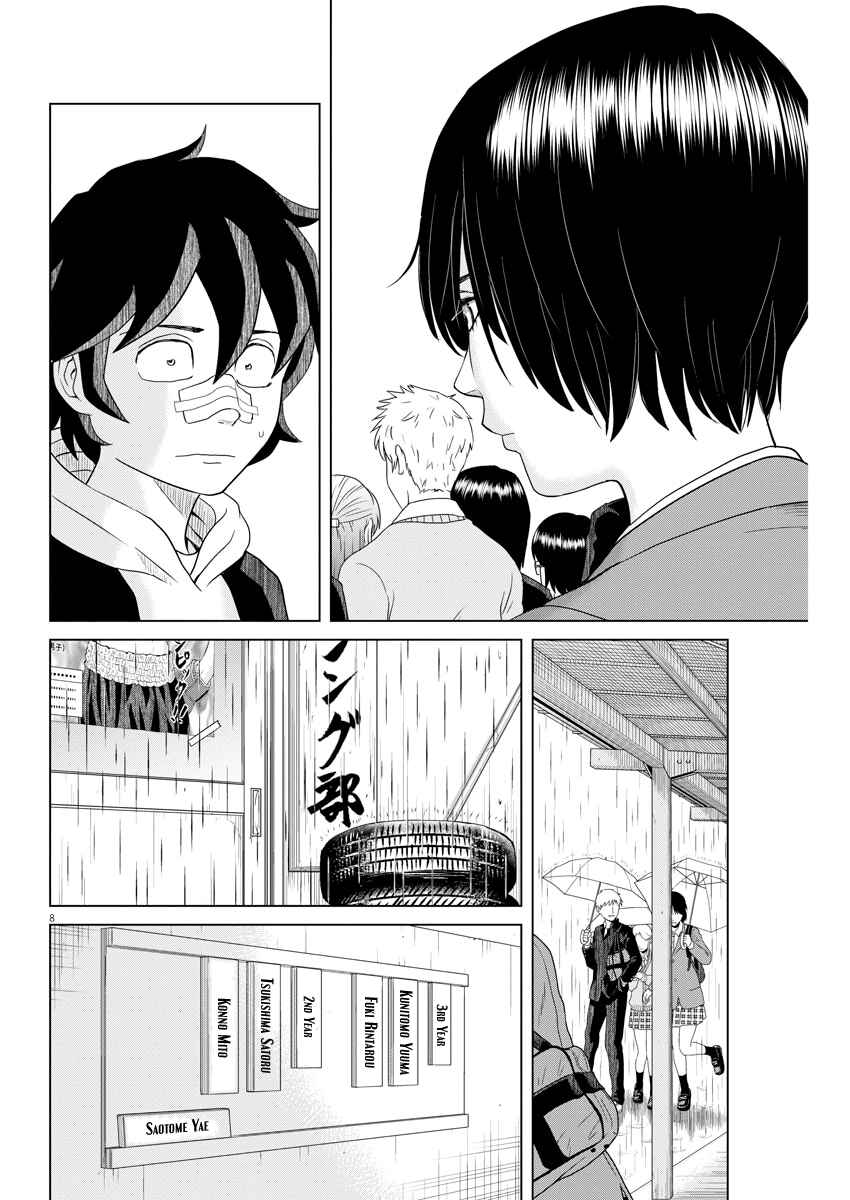 Page 8 Chapter 110 Saotome Senshu, Hitakakusu