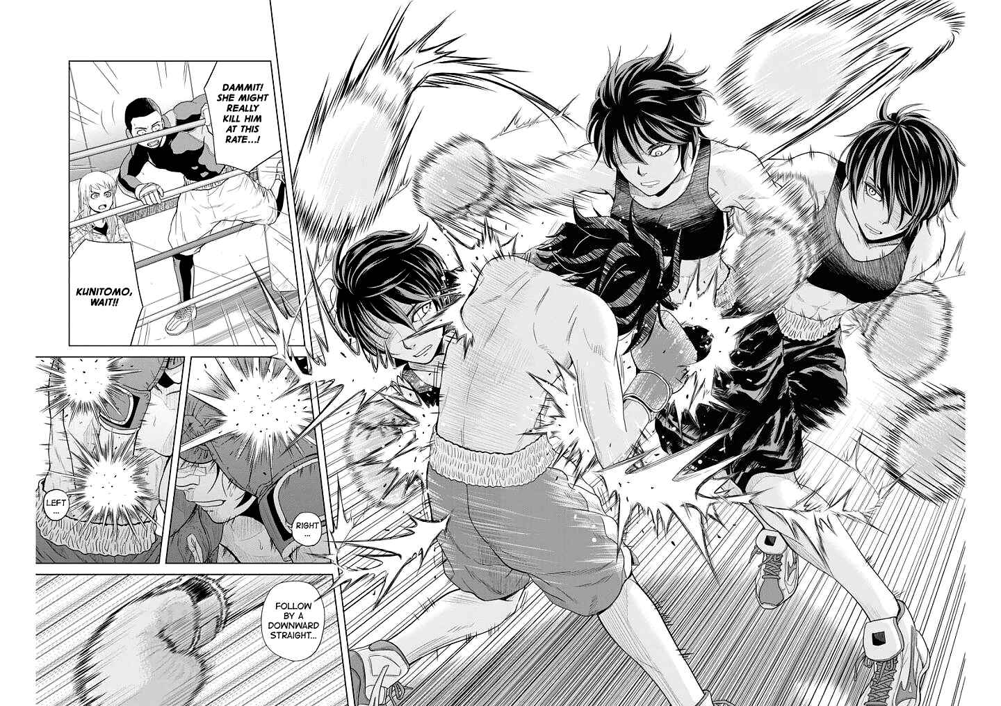 Page 6 Chapter 61 Saotome Senshu, Hitakakusu