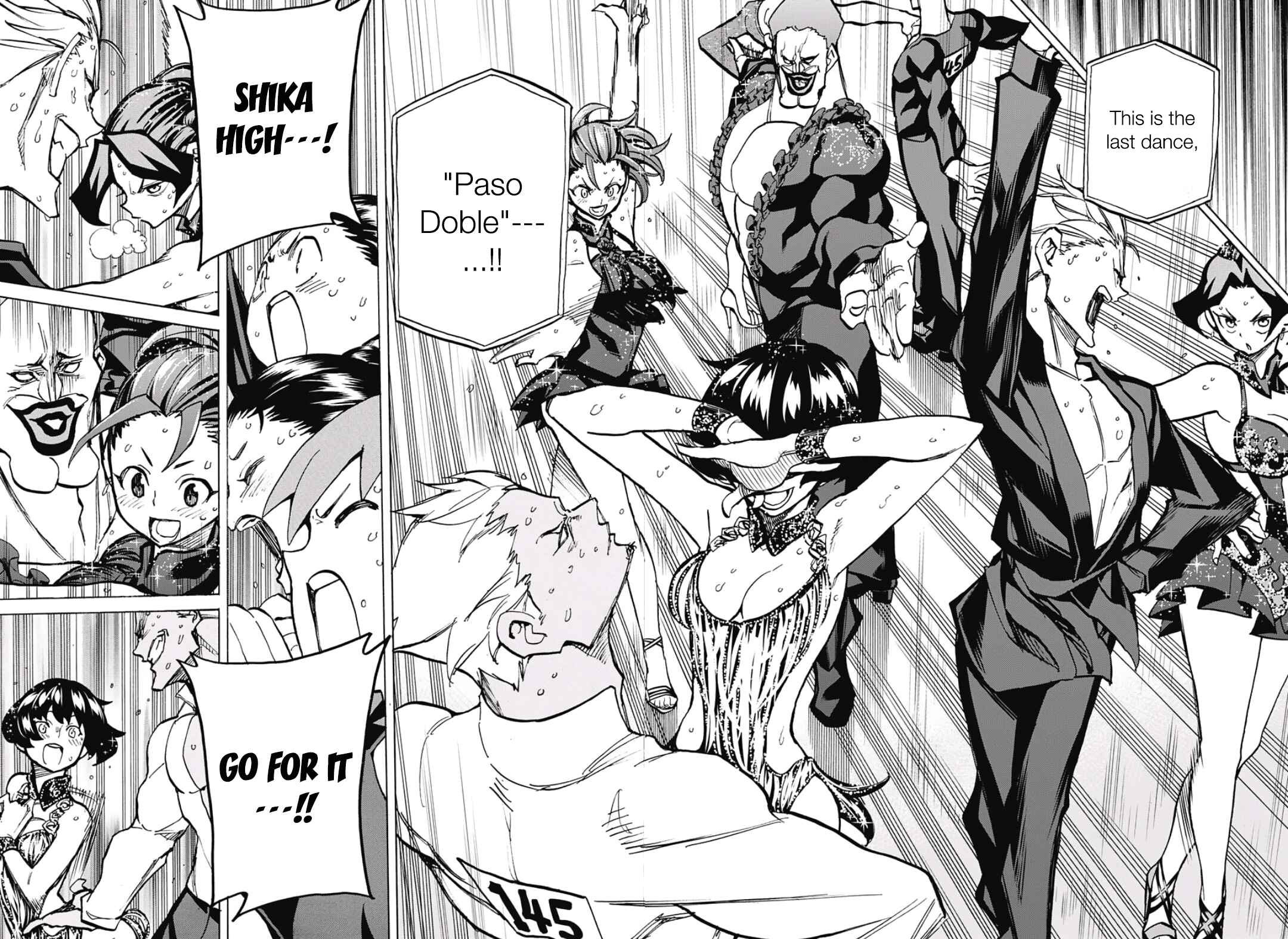 Page 9 Chapter 28 Sesuji wo Pin! to ~Shikakou Kyougi Dance-bu e Youkoso~