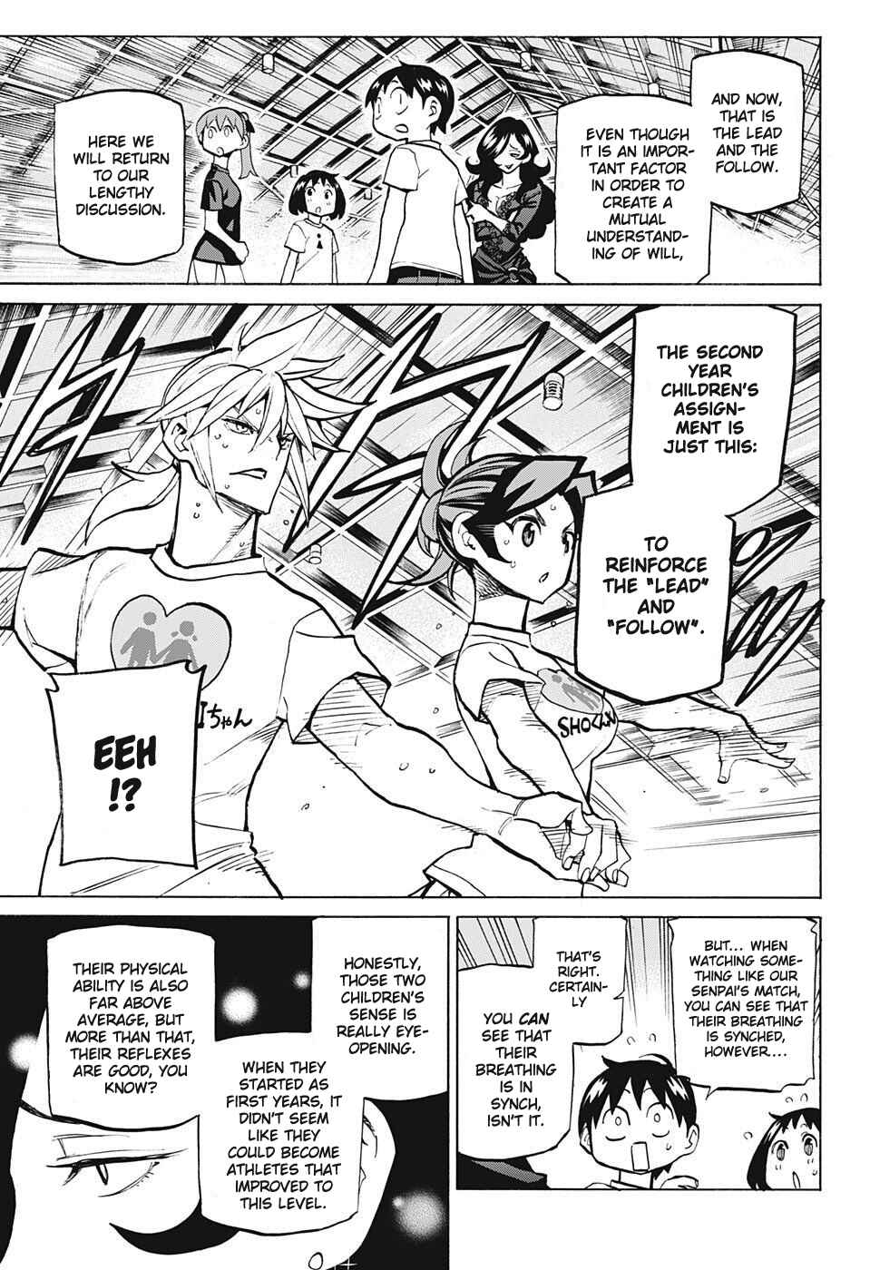 Page 13 Chapter 41 Sesuji wo Pin! to ~Shikakou Kyougi Dance-bu e Youkoso~