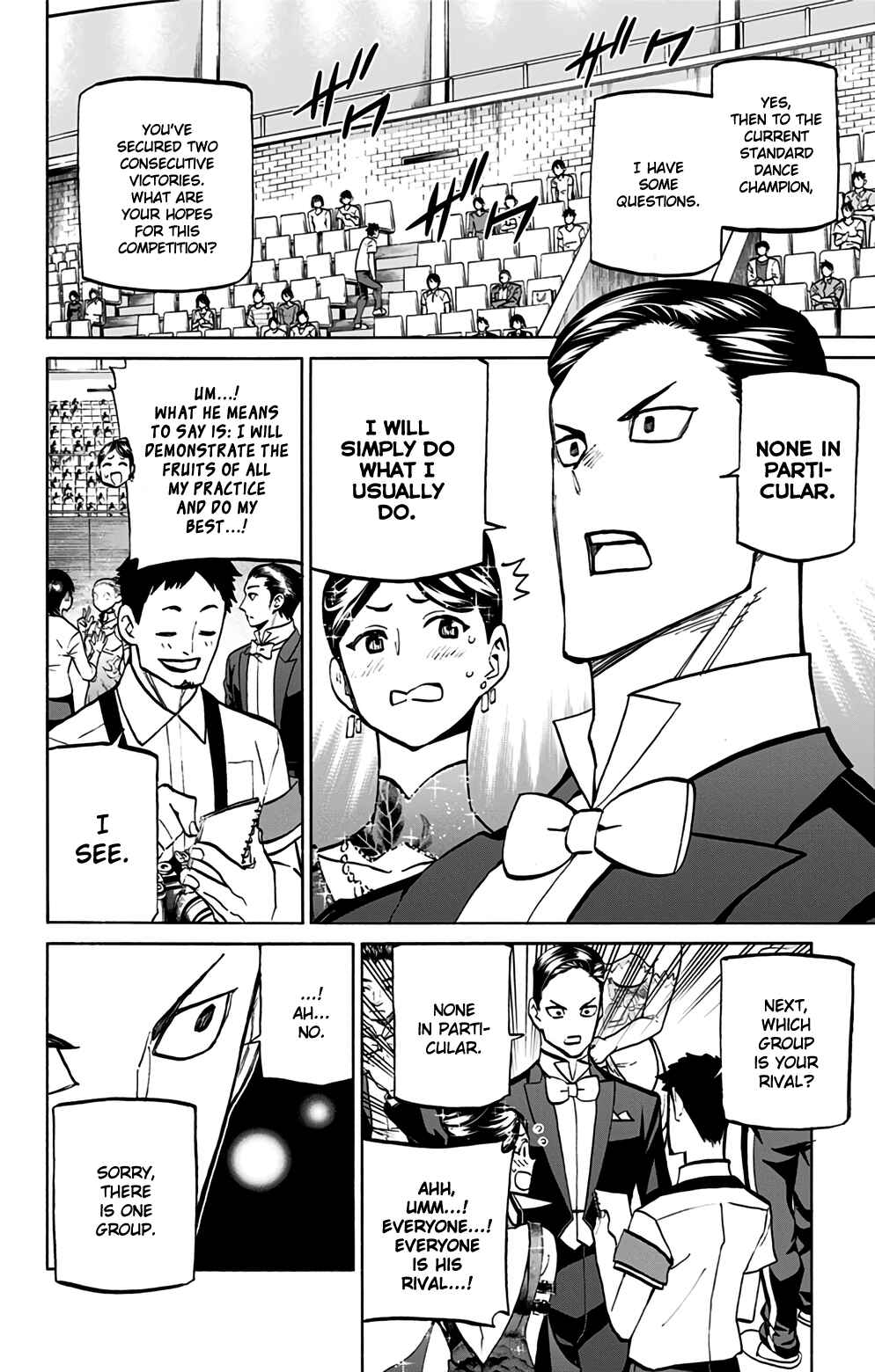Page 10 Chapter 86 Sesuji wo Pin! to ~Shikakou Kyougi Dance-bu e Youkoso~