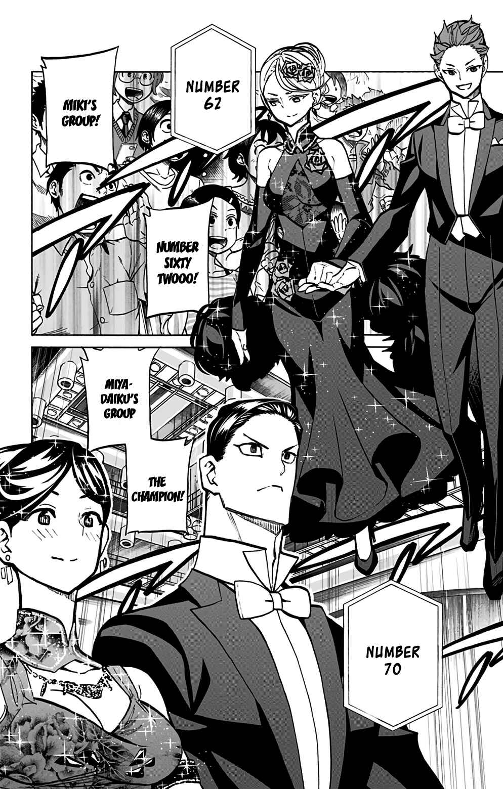 Page 19 Chapter 86 Sesuji wo Pin! to ~Shikakou Kyougi Dance-bu e Youkoso~