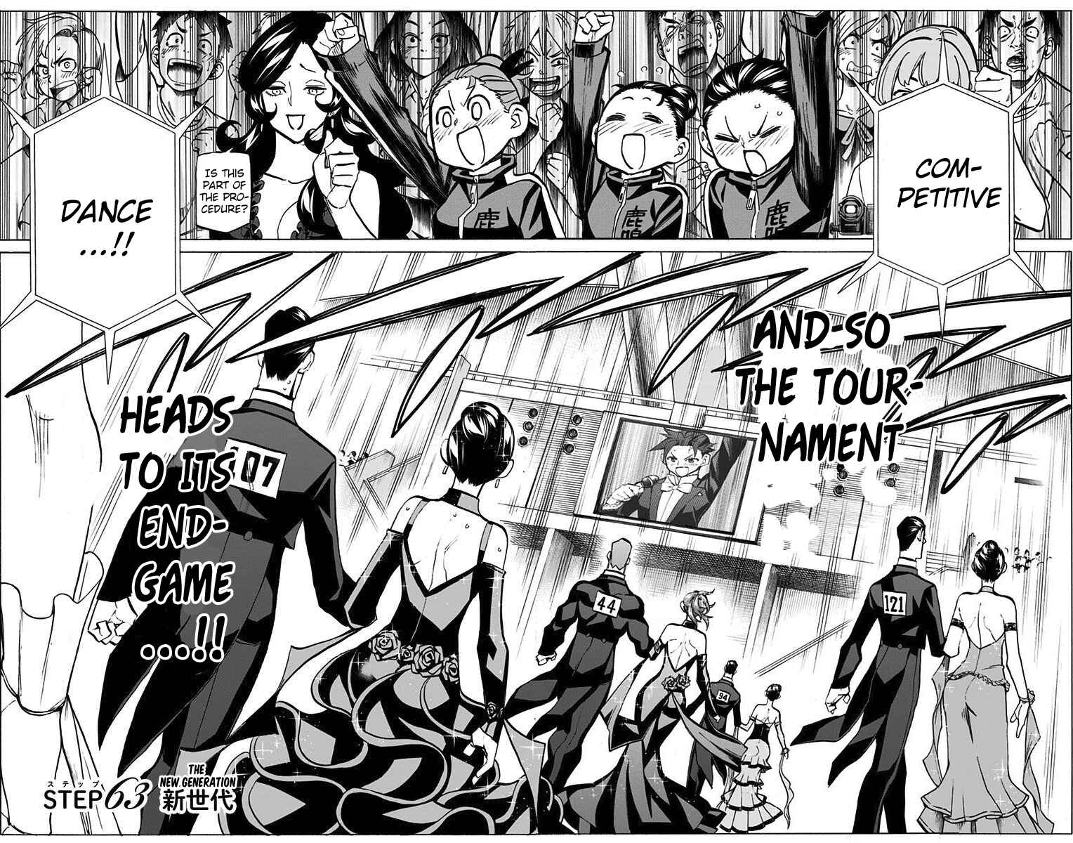 Page 10 Chapter 63 Sesuji wo Pin! to ~Shikakou Kyougi Dance-bu e Youkoso~
