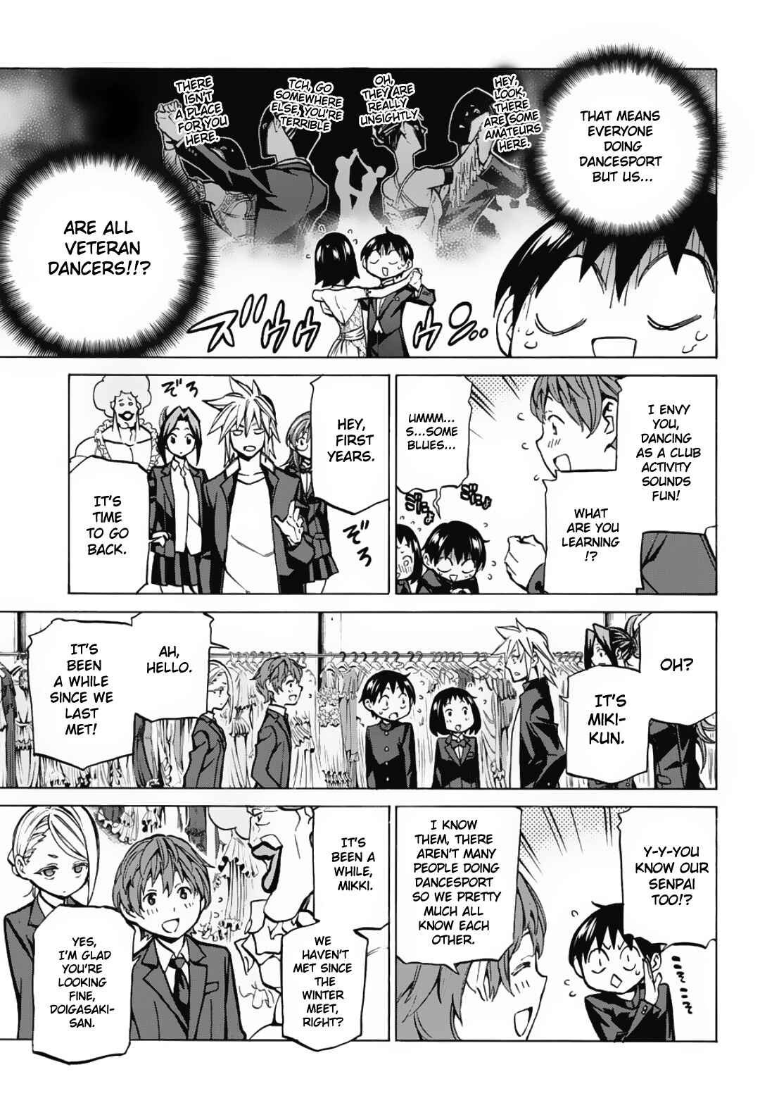 Page 13 Chapter 7 Sesuji wo Pin! to ~Shikakou Kyougi Dance-bu e Youkoso~
