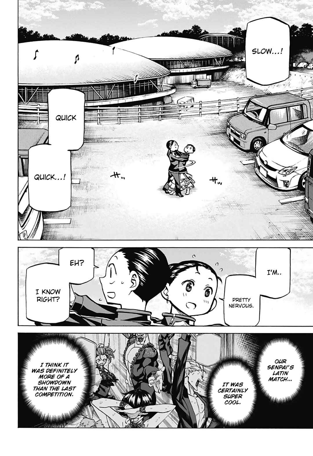 Page 14 Chapter 29 Sesuji wo Pin! to ~Shikakou Kyougi Dance-bu e Youkoso~