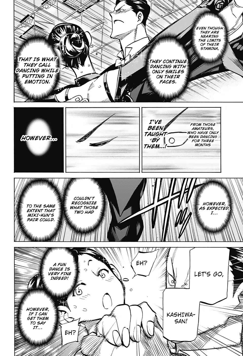 Page 20 Chapter 34 Sesuji wo Pin! to ~Shikakou Kyougi Dance-bu e Youkoso~