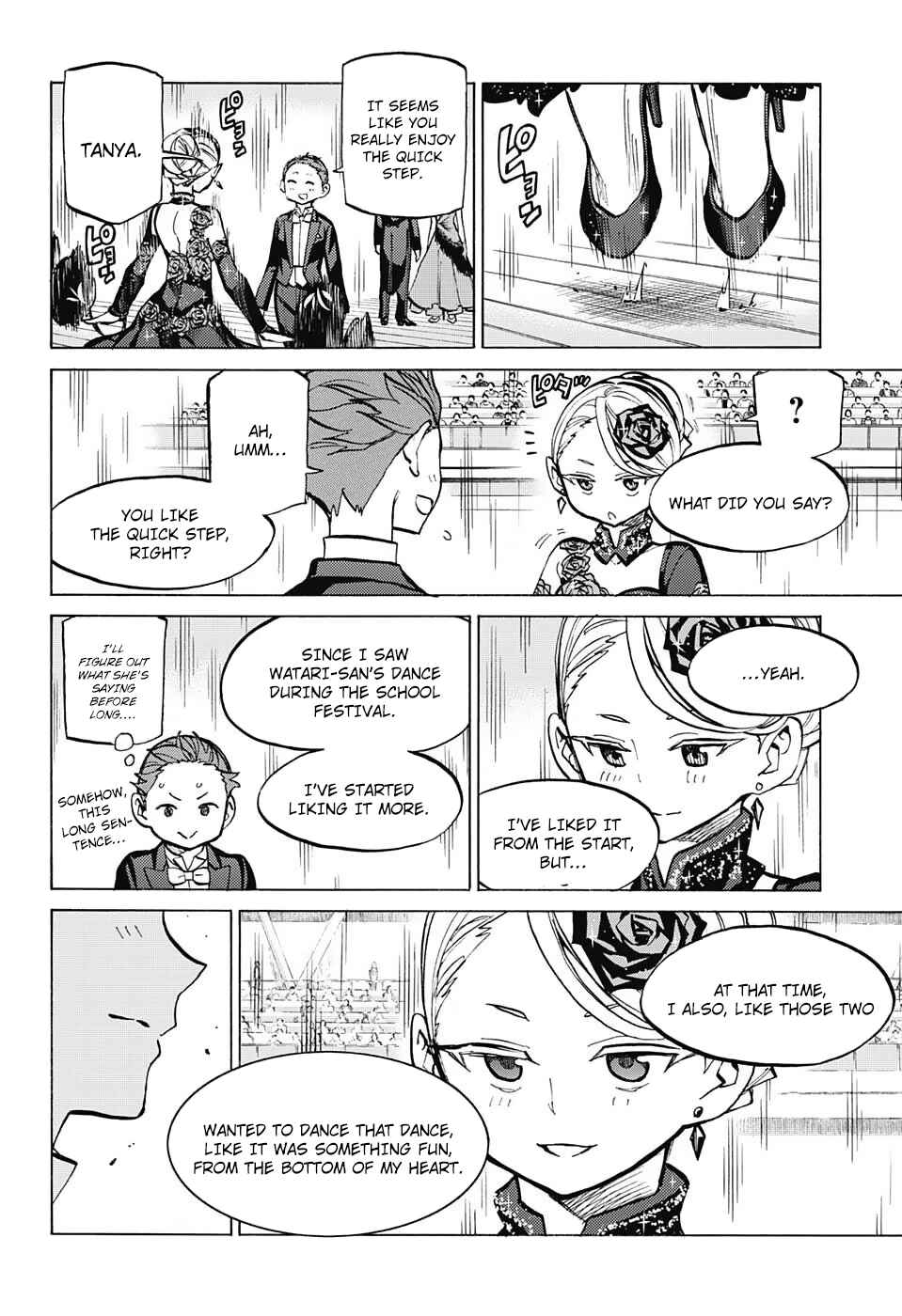 Page 7 Chapter 34 Sesuji wo Pin! to ~Shikakou Kyougi Dance-bu e Youkoso~