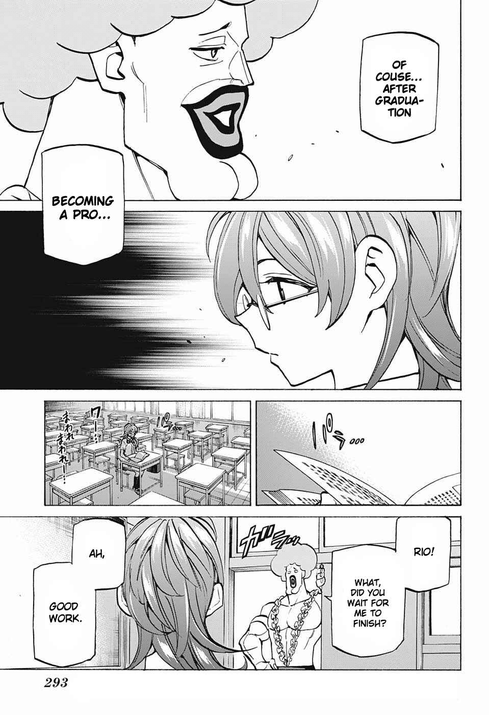 Page 15 Chapter 38 Sesuji wo Pin! to ~Shikakou Kyougi Dance-bu e Youkoso~