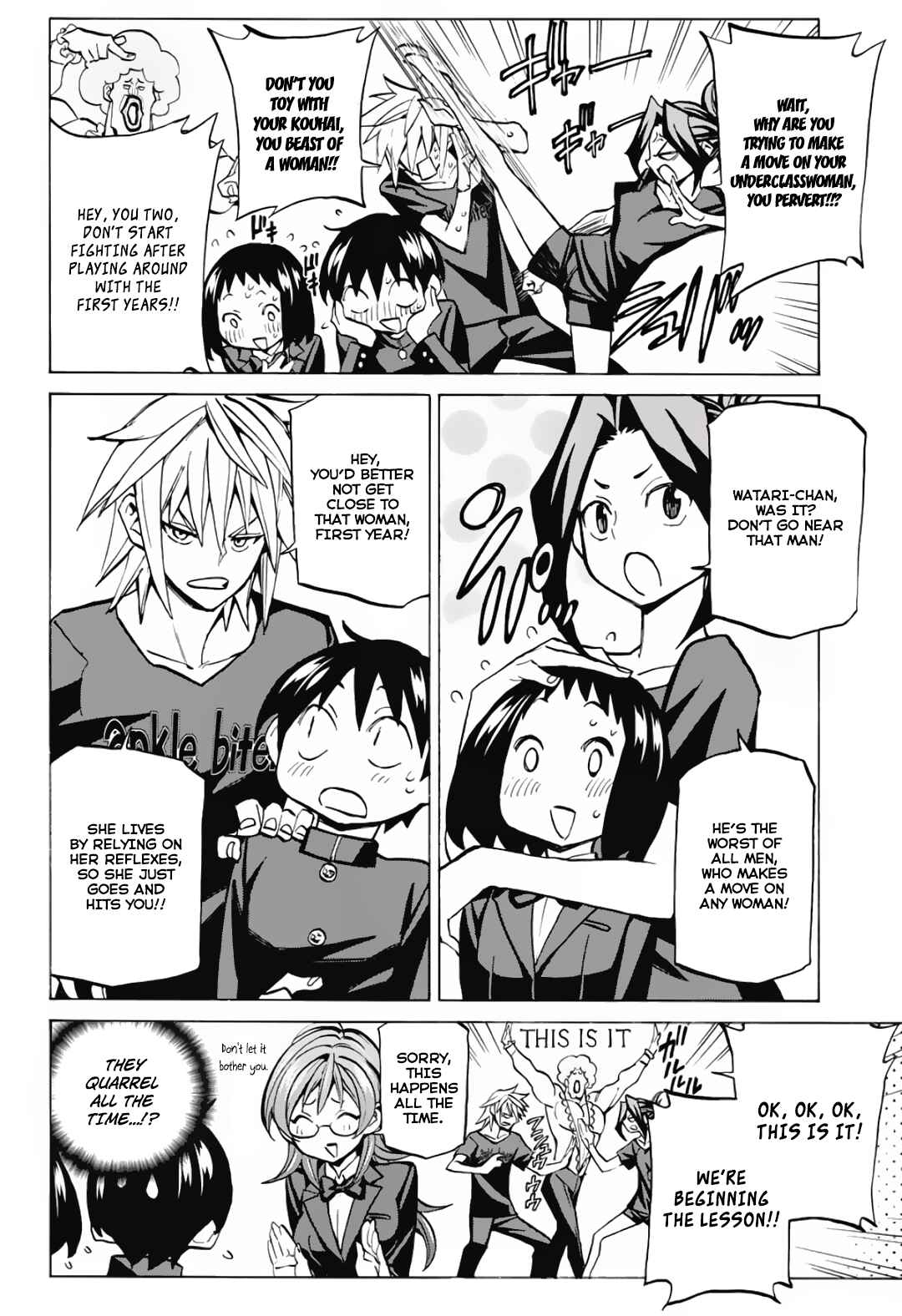 Page 10 Chapter 4 Sesuji wo Pin! to ~Shikakou Kyougi Dance-bu e Youkoso~